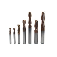 hrc55 2 flute 2mm 3mm 4mm 5mm end mill alloy carbide milling tungsten steel milling cutter