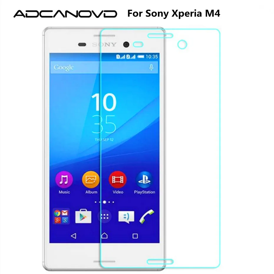 9H ультра-Тонкое защитное стекло для Sony Xperia M4 защита экрана закаленное на Aqua E2303 E2306