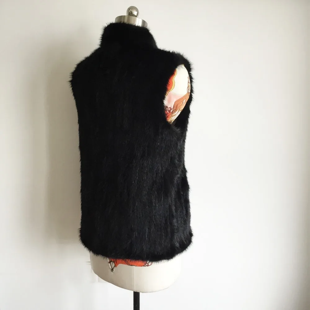2019 100% натуральный меховой жилет из норки реальная Женская жилетка низкая Скидка