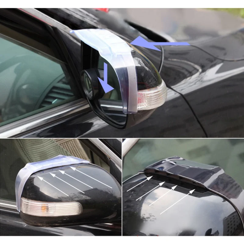 2 шт. Автомобильный Универсальный дождевик гибкий с воздушной направляющей авто