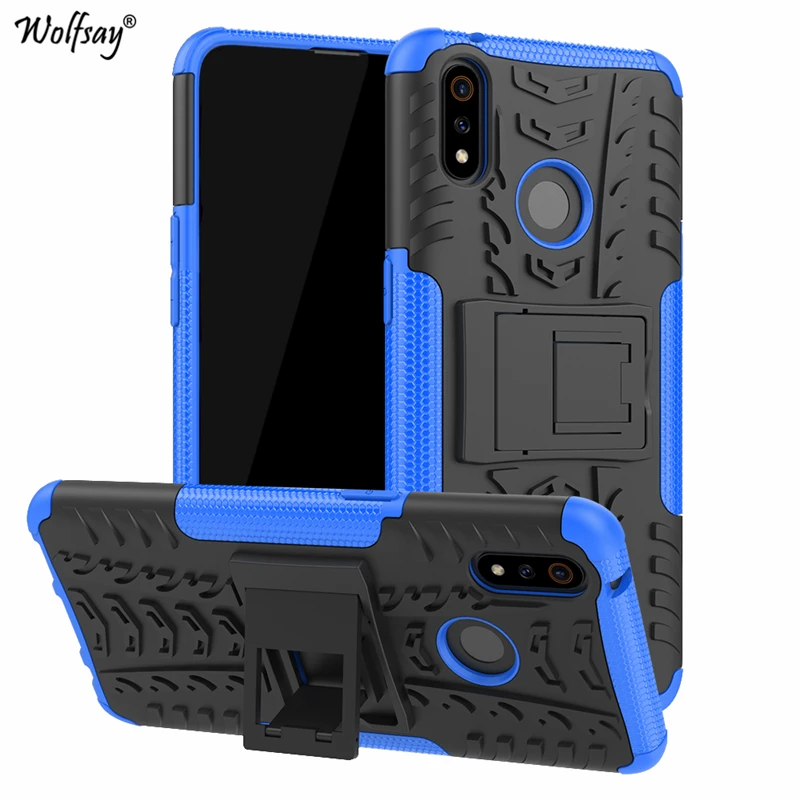 Чехол для Oppo Realme 3 Pro чехол противоударный резиновый жесткий защитный X C2 Q 5