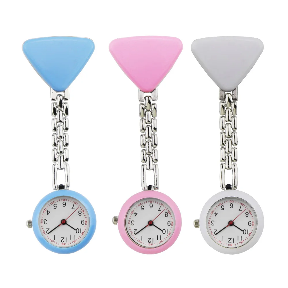 Треугольная карта настольная креативные карманные часы клип на Fob кварцевая
