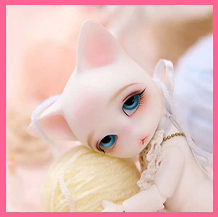 1/8 весы телесного цвета BJD малыш эльф кошка BB SD шарнир куклы модельная фигурка из