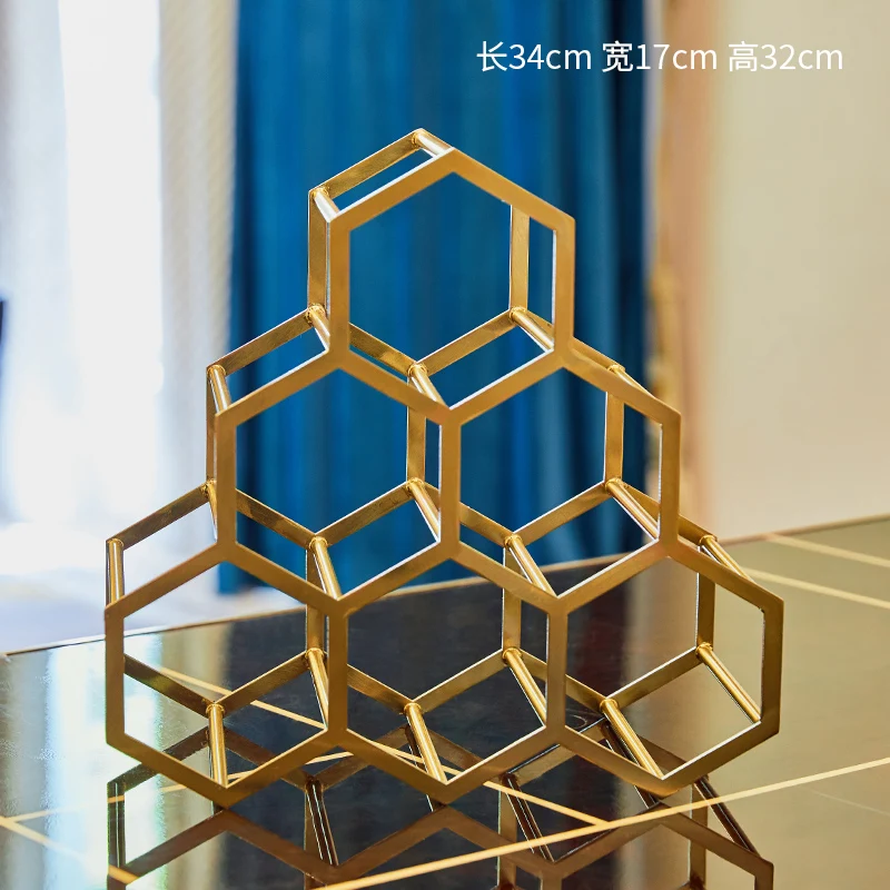 Европейская креативная металлическая стеклянная Винная стойка gradevin для бара