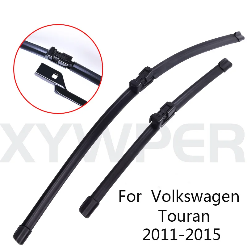 Фиолетовый Стеклоочистители для автомобилей для Volkswagen Touran 2005 2008 от 2003 2004 2005 до стеклоочиститель автомобильные аксессуары - Цвет: Фиолетовый