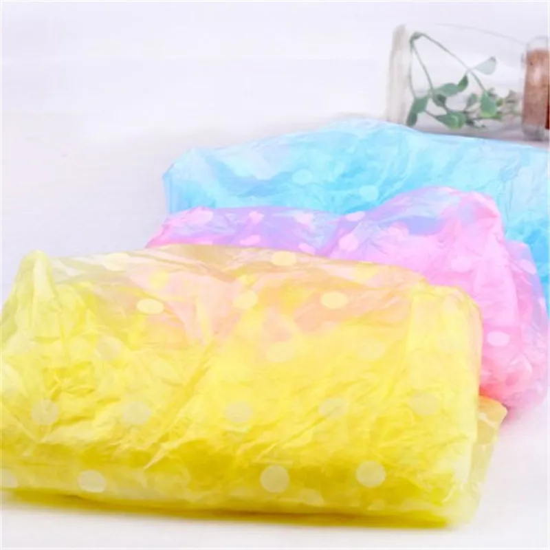 3 шт./упак. красочные одноразовая шапка отель Эластичный душ купальная шапочка