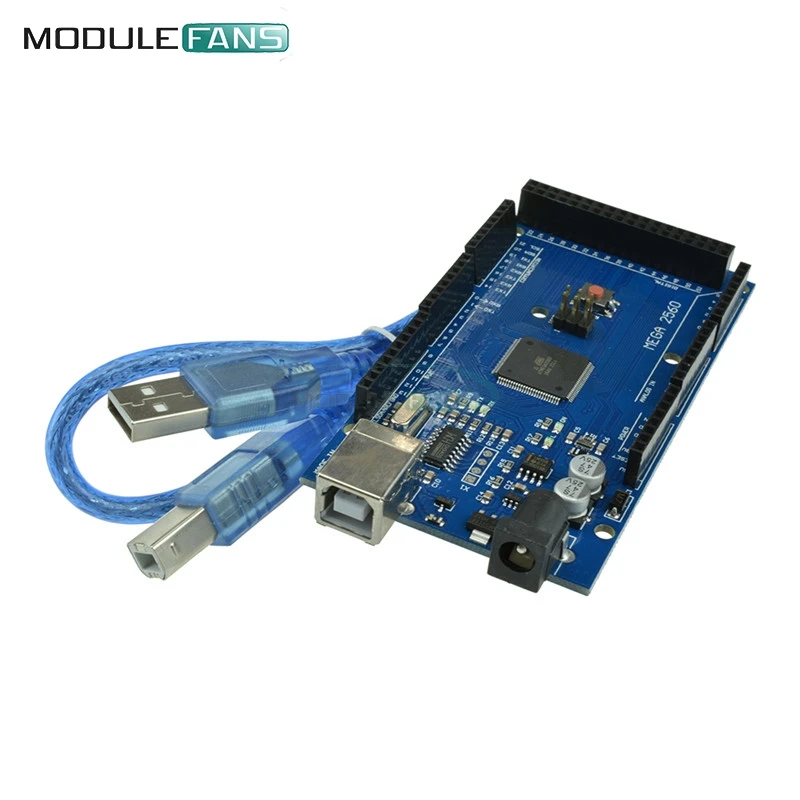Плата Mega2560 R3 ATMEGA2560 для Arduino совместимая с фотоэлементами CH340G CH340 ATMEGA 2560 |