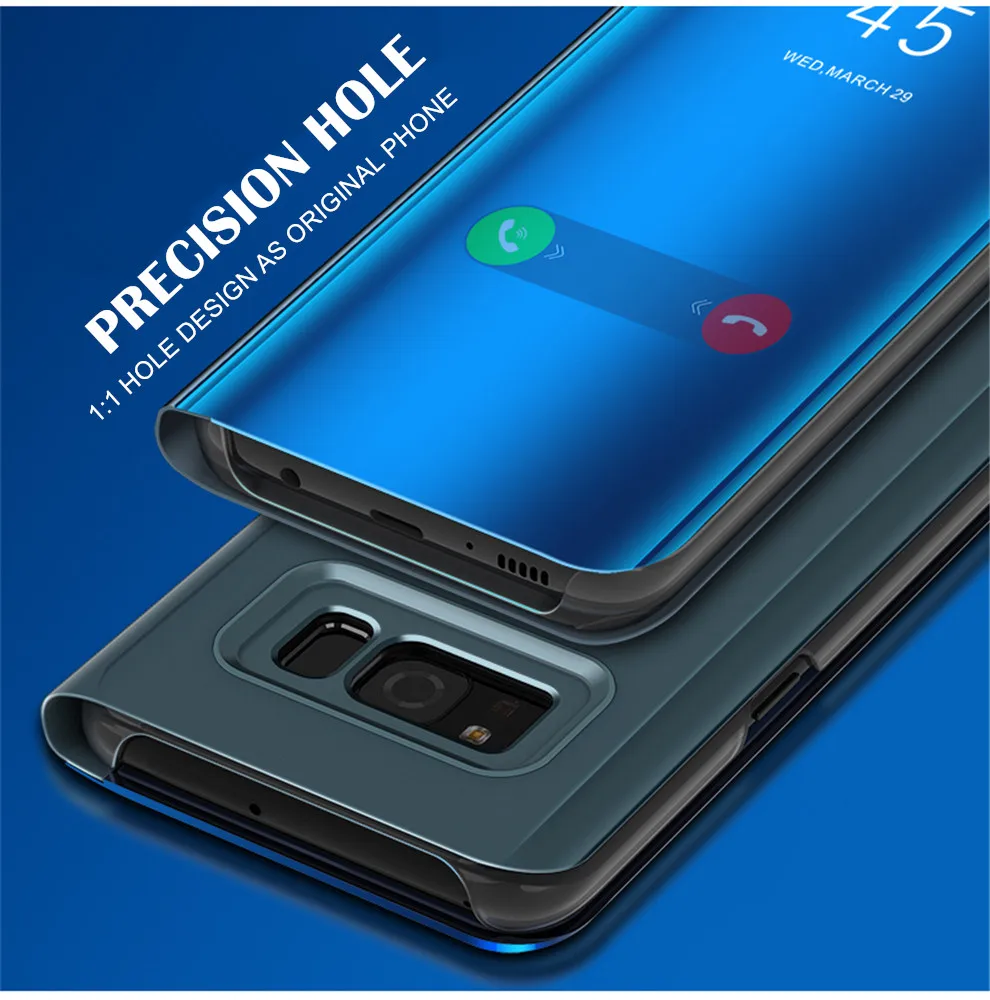 Чехлы с откидной крышкой и подставкой для Samsung Galaxy S6 S7 Edge Plus S8 S9 Note 3 4 5 8 9 чехол A3 A5 J3