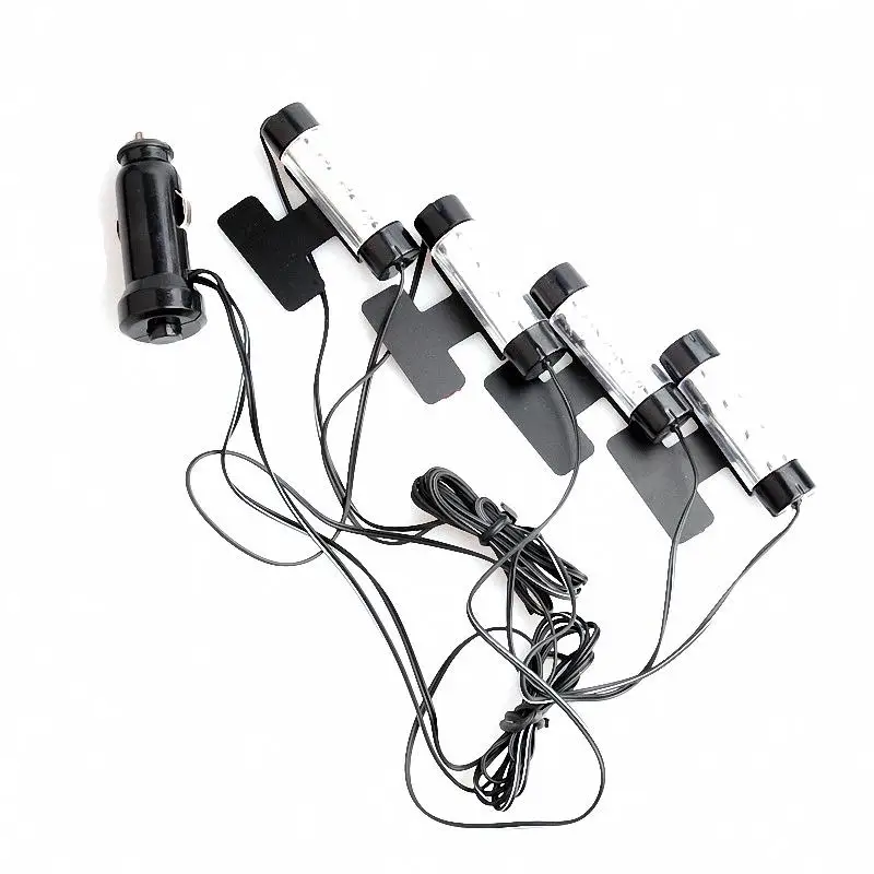 Автомобильный стиль интерьера LED атмосферная лампа Декоративный синий