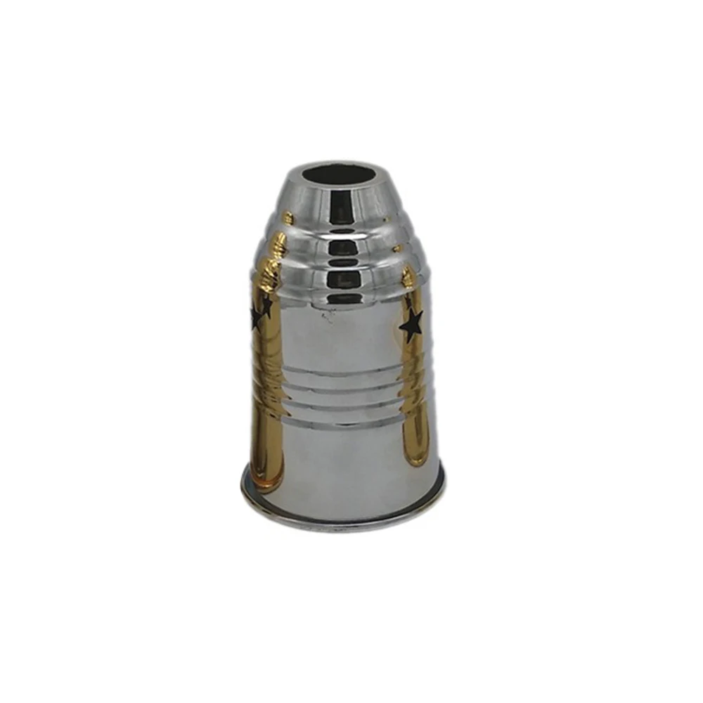 Silver 150mmX100mm Наргиловая Ручка для воды с горячим кальяном для Chicha, крышка для кальяна, Новое поступление, аксессуары для гаджетов, кальян, золото/серебро, металл - Цвет: Silver 150mmX100mm