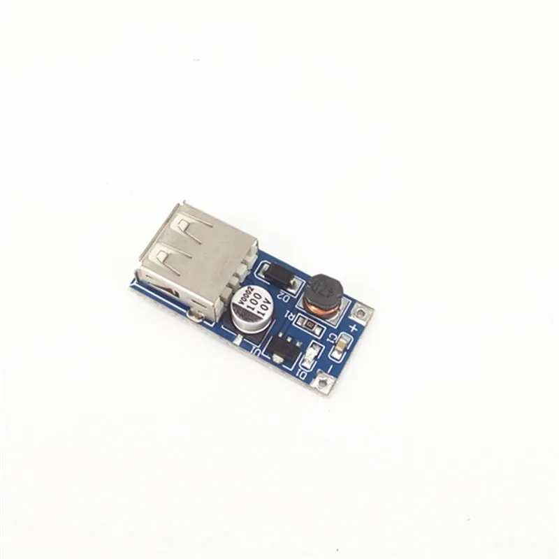 10 шт./лот синий DC напряжение на выходе USB Зарядное устройство Step Up мощность Boost