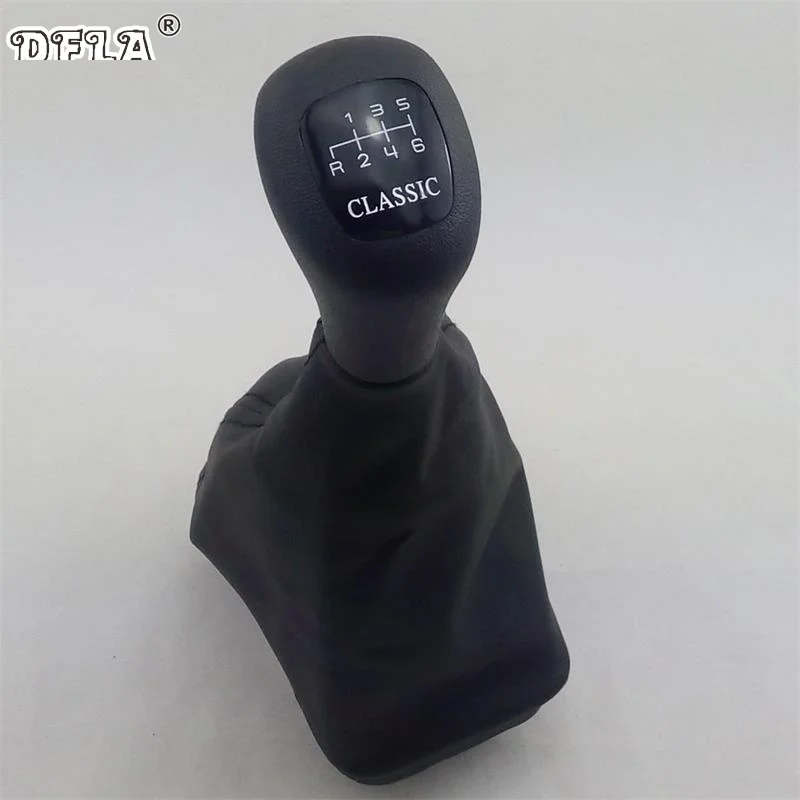 Кожаная ручка переключения передач для Mercedes Benz W202 C (93-01) W208 CLK (97-03) W210 E (95-03) стиль