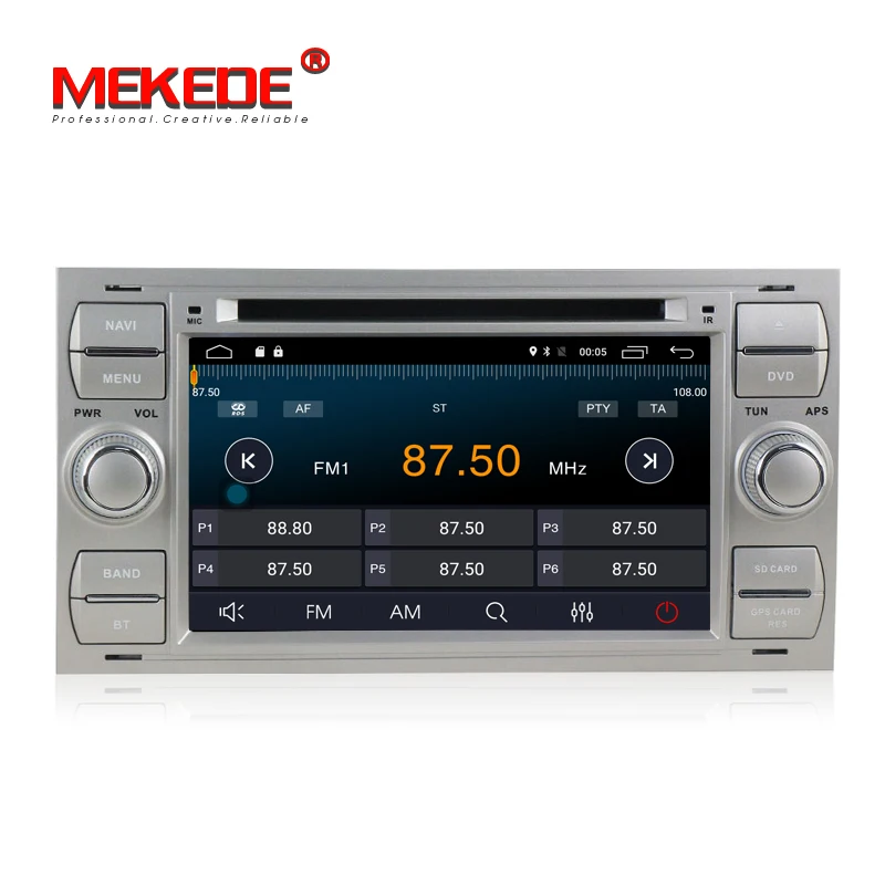 Бесплатная доставка 4 г WI FI Android 7 1 1024*600 автомобилей gps мультимедиа для Ford Focus Galaxy S