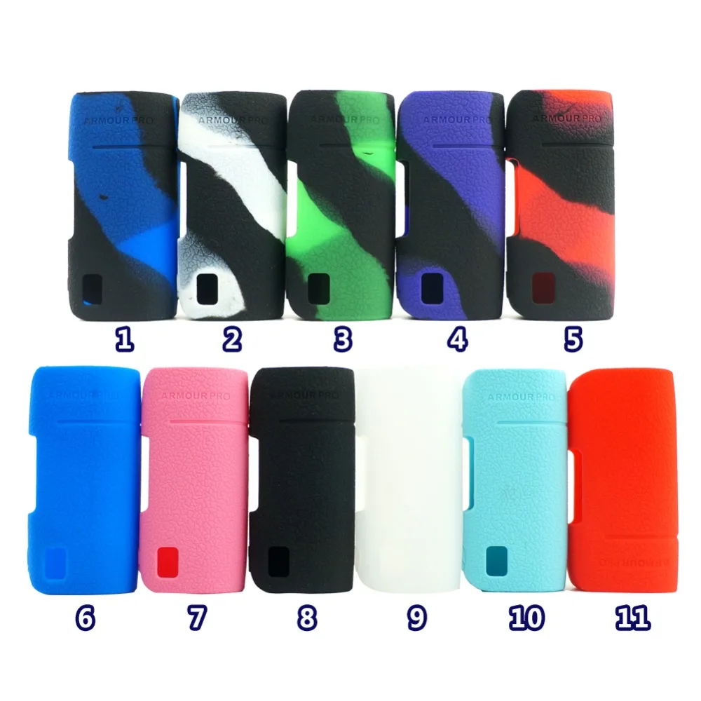 Силиконовый чехол для Vaporesso Armour Pro 100w Box Mod и силиконовый Vape Pro|Бутылки банки