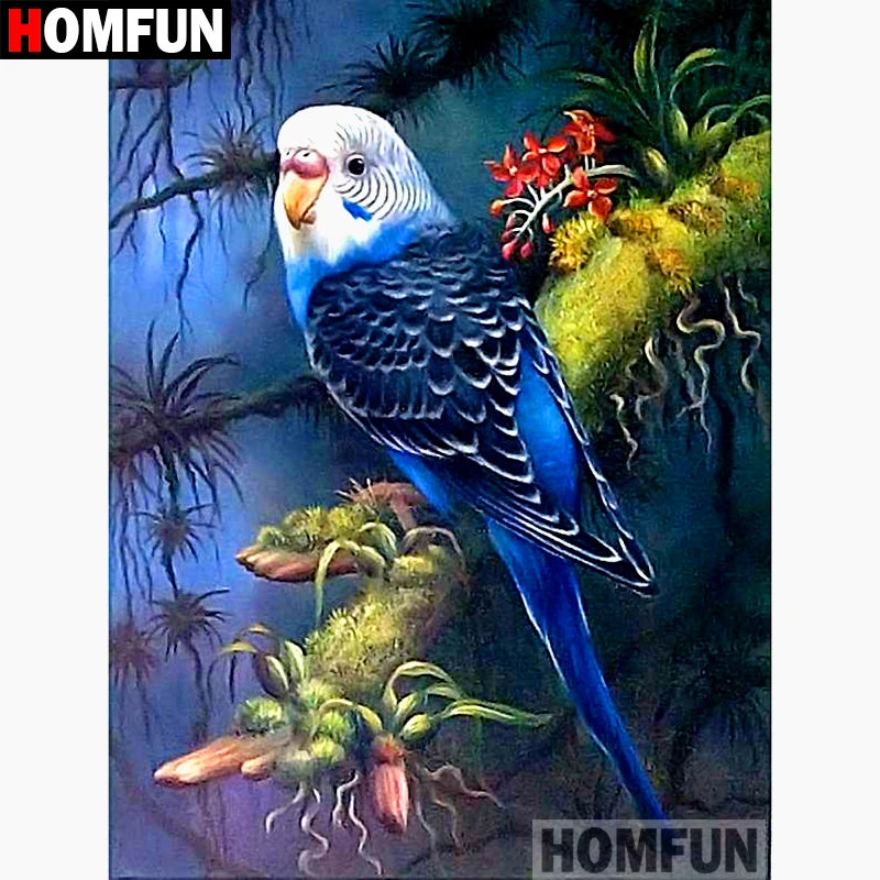 Алмазная 5d картина HOMFUN сделай сам полноразмерная/круглая вышивка крестиком