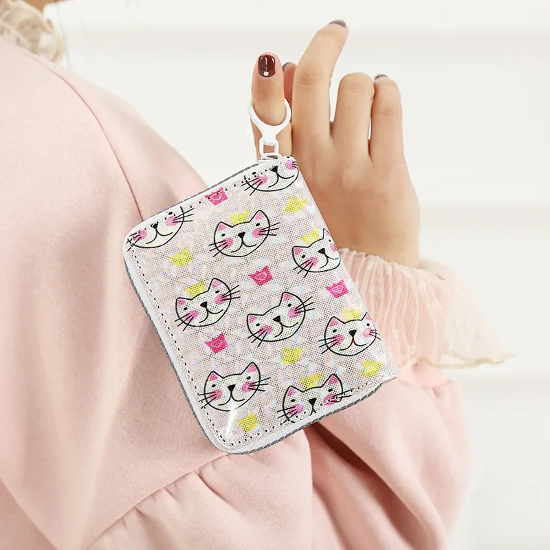 Miyahouse женский короткий кошелек с милой собачкой кошелек для мелочи из искусственной кожи Женский держатель для карт кошелек Billetera дешевый маленький кошелек