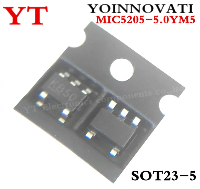 100 шт./лот MIC5205 5.0YM5 5.0 KB50 SOT23 5 5205 0 5V 150MA IC лучшее качество|lot lot|lot 100pcslot 10 |