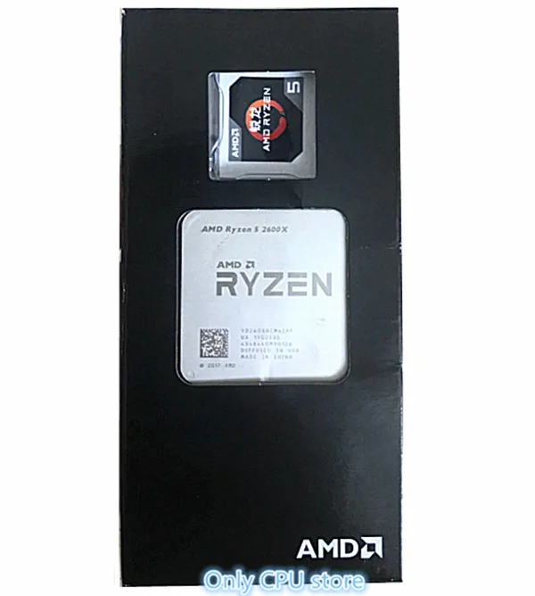 Процессор AMD Ryzen 5 2600X R5 2600X3,6 GHz шестиядерный ЦП с двенадцатью потоками 95W Socket AM4