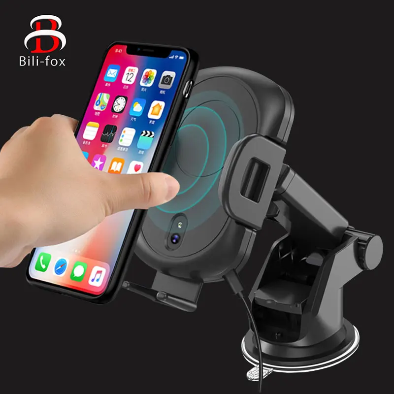 Автомобильный держатель беспроводного зарядного устройства для телефона