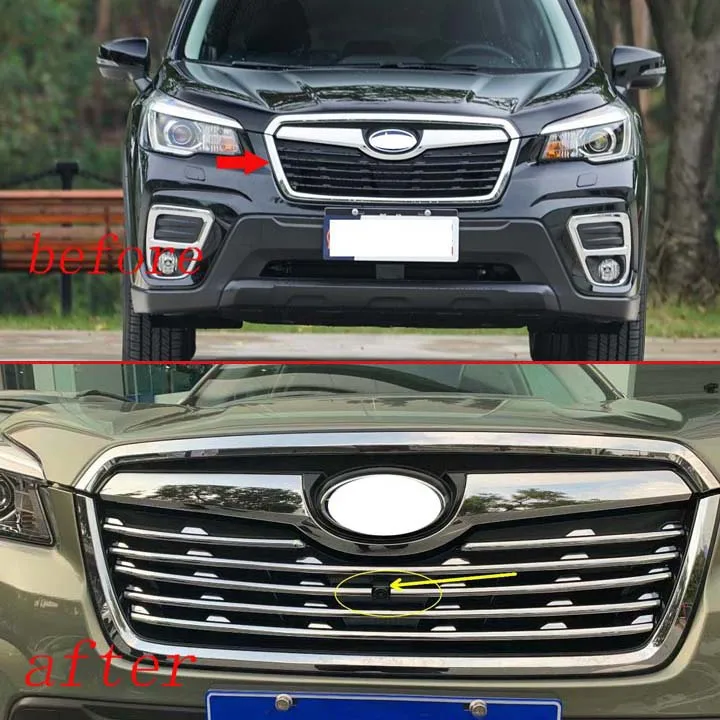 С камерой для Subaru Forester SK 2018 2019 декоративные аксессуары с украшения|Хромирование| |