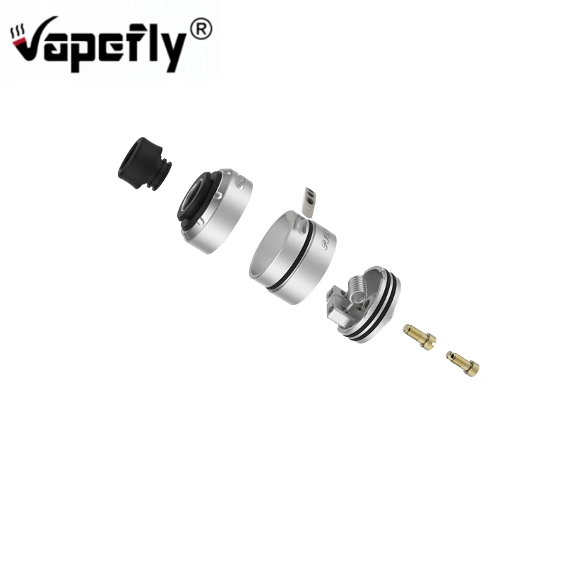 Vapefly Пикси RDA 22 мм одновитковая катушка нижней RSS Vape танк в виде змеи сборка 510 нить
