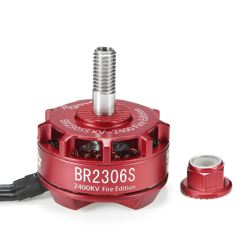 Racerstar 2306 BR2306S Fire Edition 2400KV 2 4S бесщеточный мотор красный для X210 X220 250 300 Гоночная рама