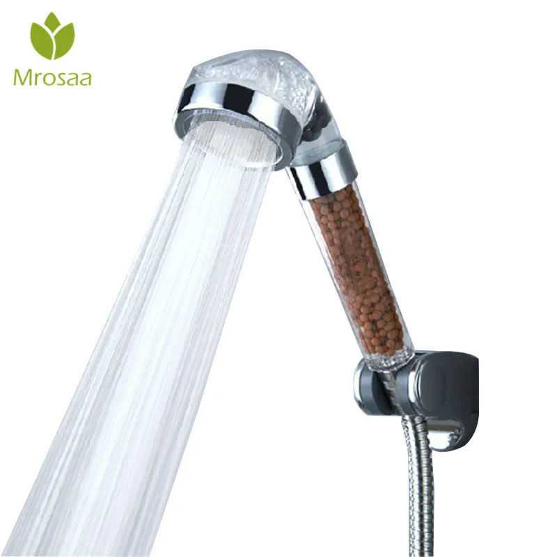 Горячая продажа Прозрачный здоровый Ион душевая головка фильтр ионизатор воды