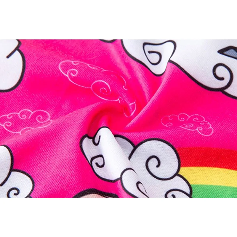 Baby Girls Unicorn Dress Party Supply Fairy Skater Animal Pattern clothing Summer Sleeveless Evening Silk sleepwears | Детская одежда и