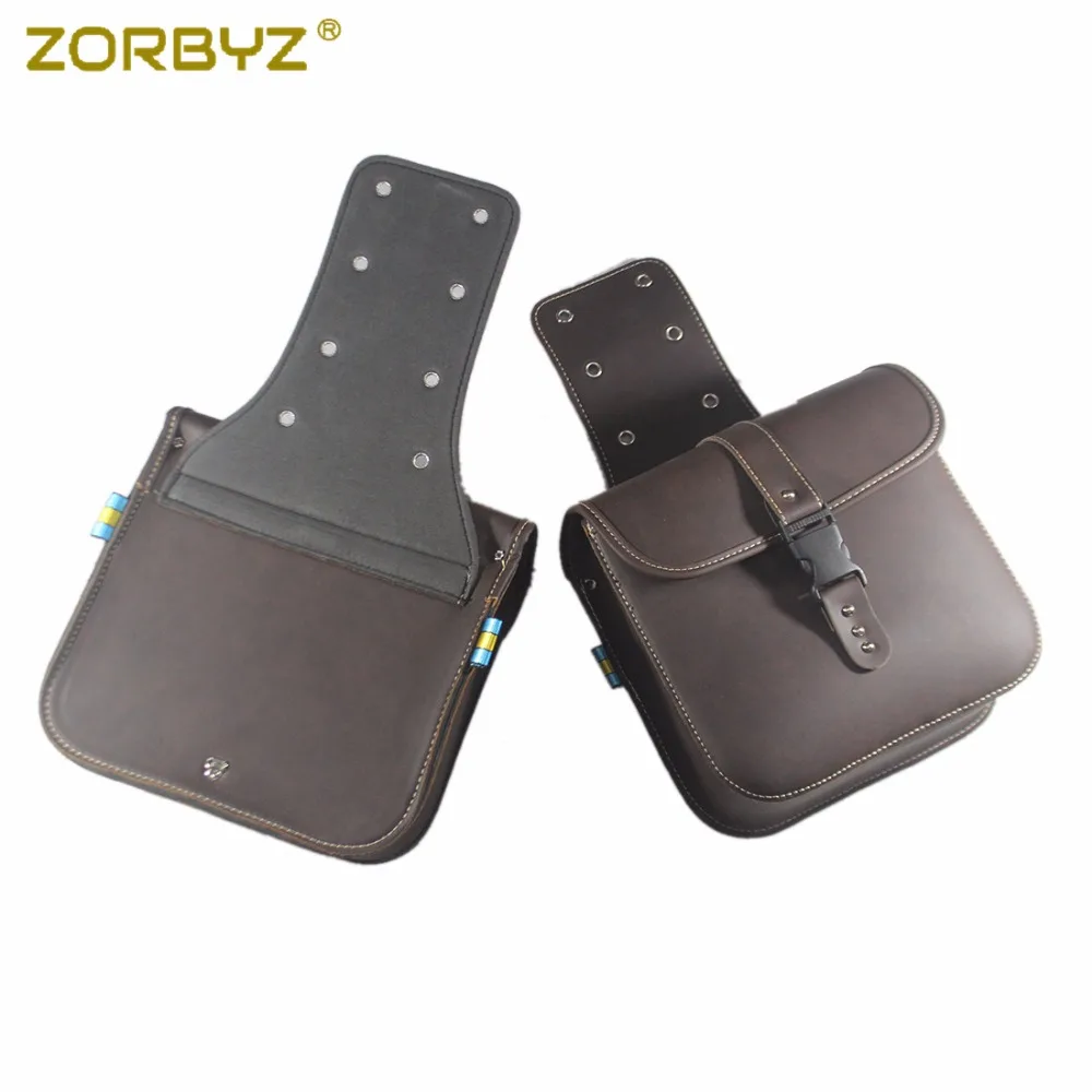 ZORBYZ 1 пара ретро искусственная кожа седельная сумка боковые сумки для