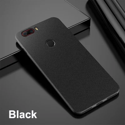 Черный Чехол для ZTE Nubia Z17 NX563J тонкий перламутровый скраб Песчаник мягкий матовый чехол из ТПУ для Nubia Z17 Z 17 противоударный чехол NX 563J Funda - Цвет: Черный