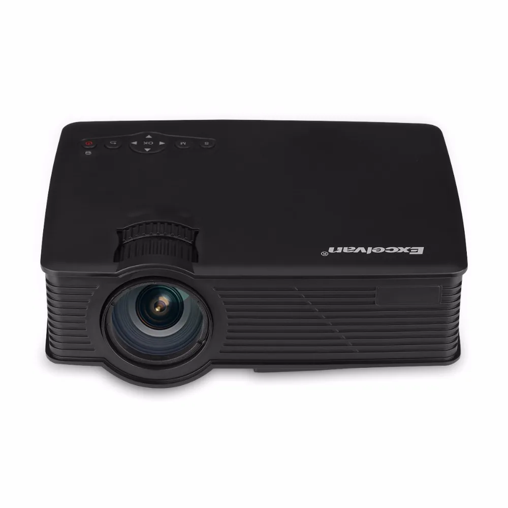Excelvan GP9 EHD09 мини светодиодный проектор 800x480 пикселей Поддержка 1080P 1800 люмен Домашний кинотеатр HDMI/USB/SD/AV/3,5 мм GP-9 Proyector