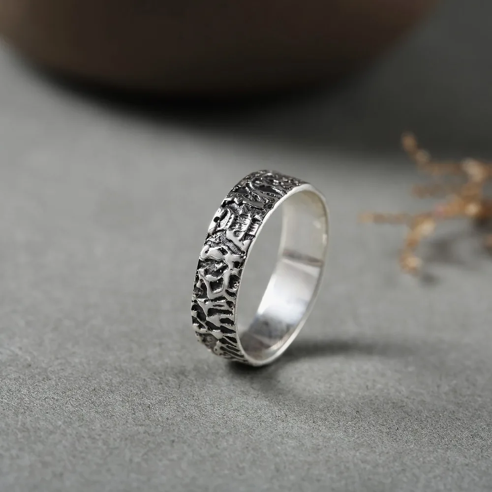

L&P Fashion Hot Handmade Ring Genuine 925 Sterling Silver Natural Chalcedony Ring Elegant Anniversary Jewelry For Women Gifts