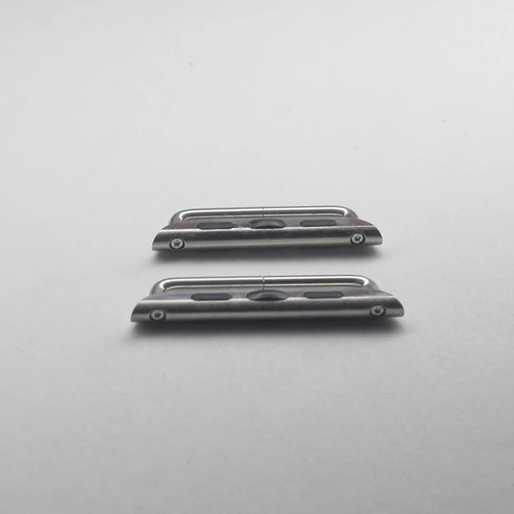 1 пара оптовая продажа бесшовный адаптер/разъем/застежка для apple watch band