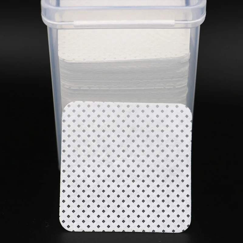 180Pcs/Lot Lint-Free Nail Wipes Napkins Nail Art Nail Remover Wipes For Gel Polish Remove Pure Cotton Nails Pads Paper