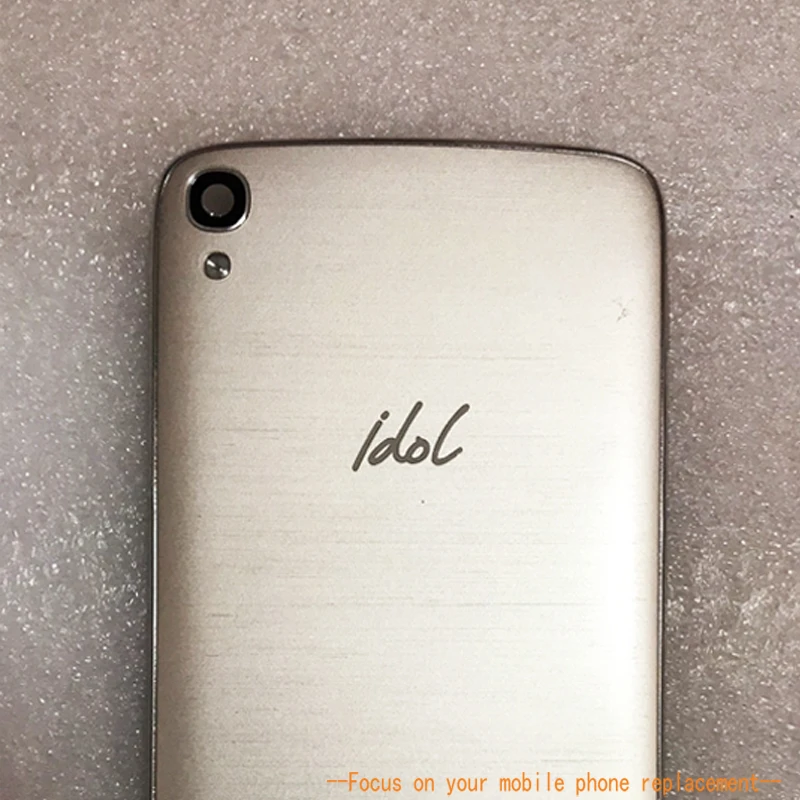 Задняя крышка чехол для Alcatel One Touch Idol 3 5 OT6045 6045 6045Y 6045F смартфон задняя корпуса