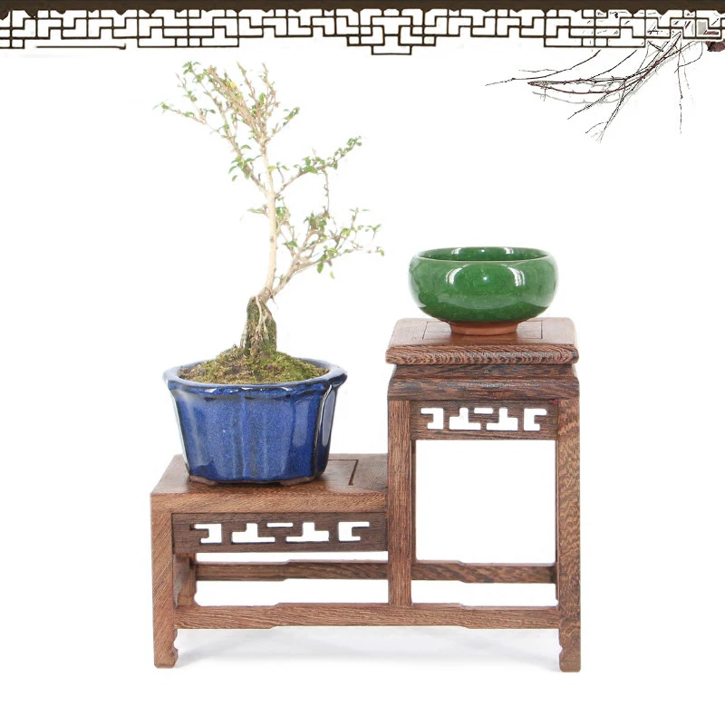 Подставка для статуи Будды каменная антикварная полка подставка цветочного