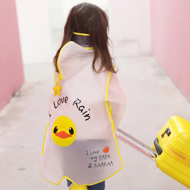 

Raincoat for Children Cartoon KidsRainproof Rain Coat Raincoat Poncho Jacket Children's Raincoat Fashion Outdoor Travel 3DYYE05