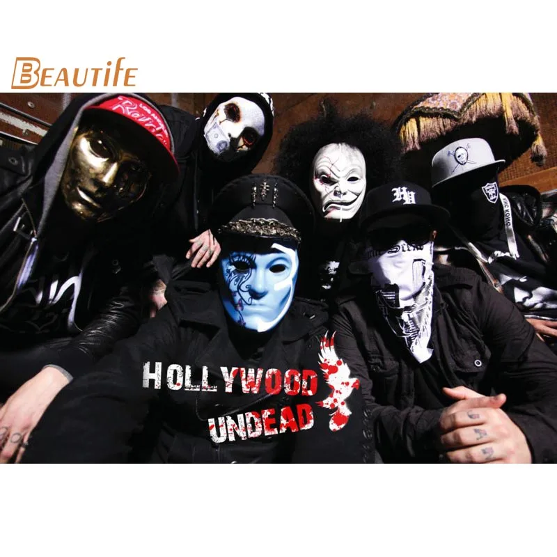 Best хороший обычай hollywood undead Холст плакат декоративный настенный больше Размеры