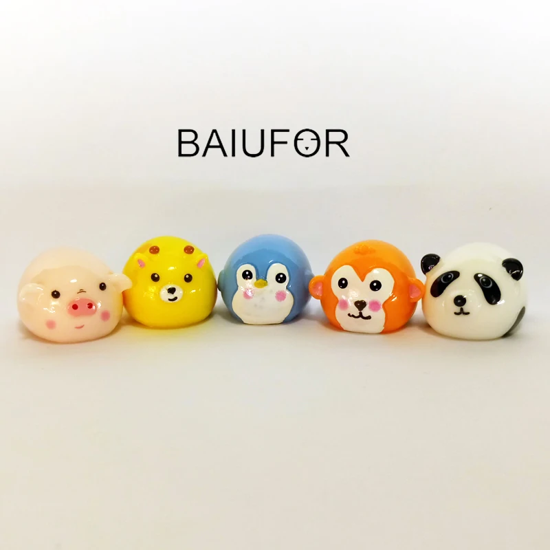 BAIUFOR милые Мультяшные животные поросенок панда Пингвин олень обезьяна Сказочный