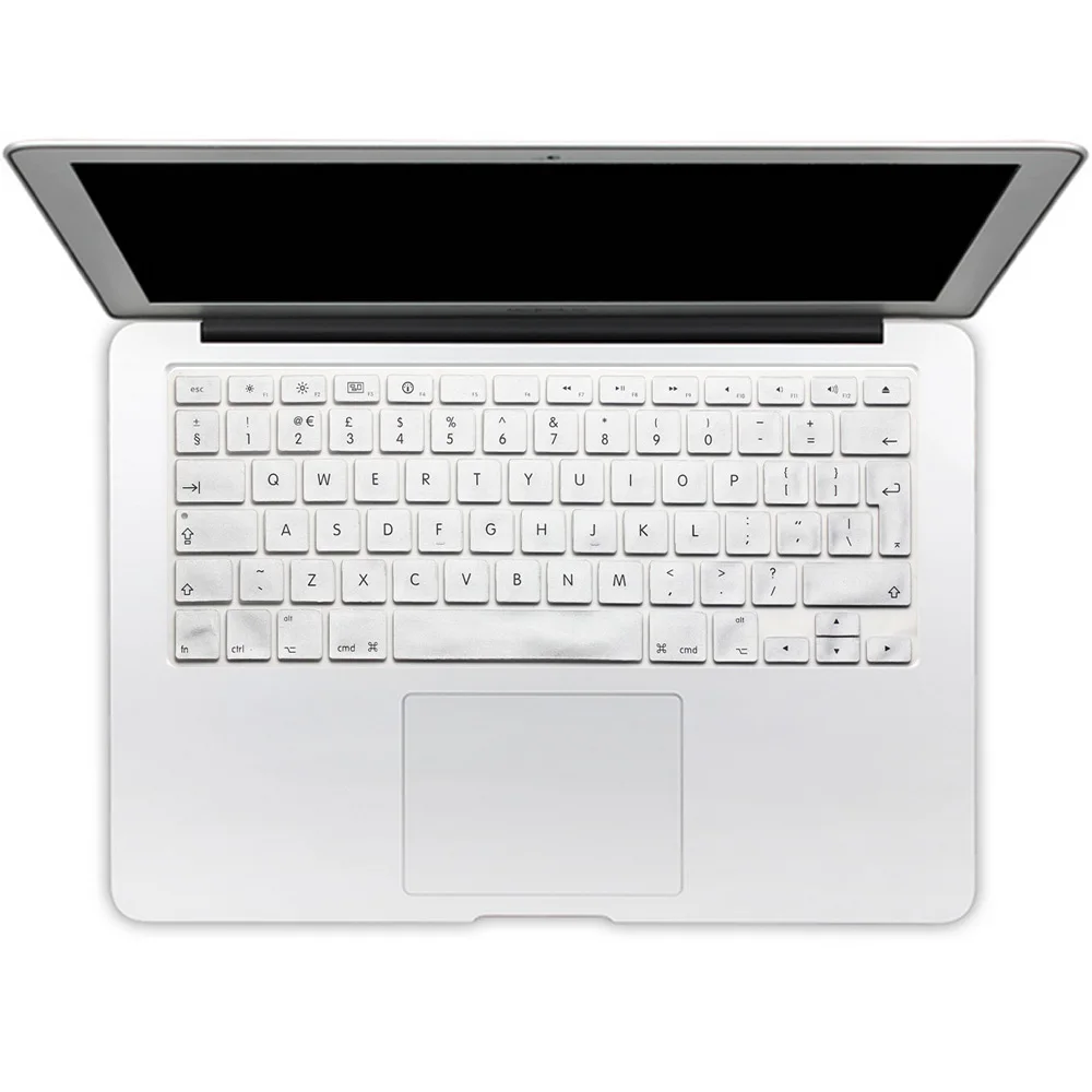 Redlai силиконовый EU/британский английский чехол для клавиатуры для Macbook Pro retina 13 15 1" для mac book Air 13" клавиатура Flim наклейки