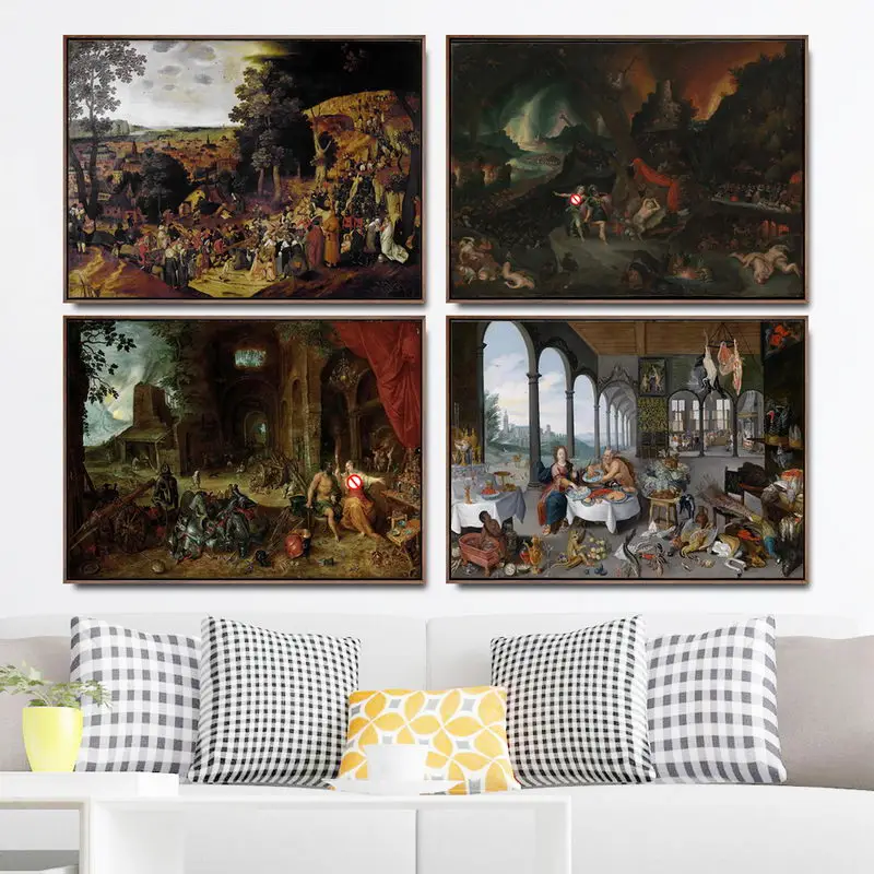 Украшение дома художественные настенные картины Fro гостиная холст с печатью