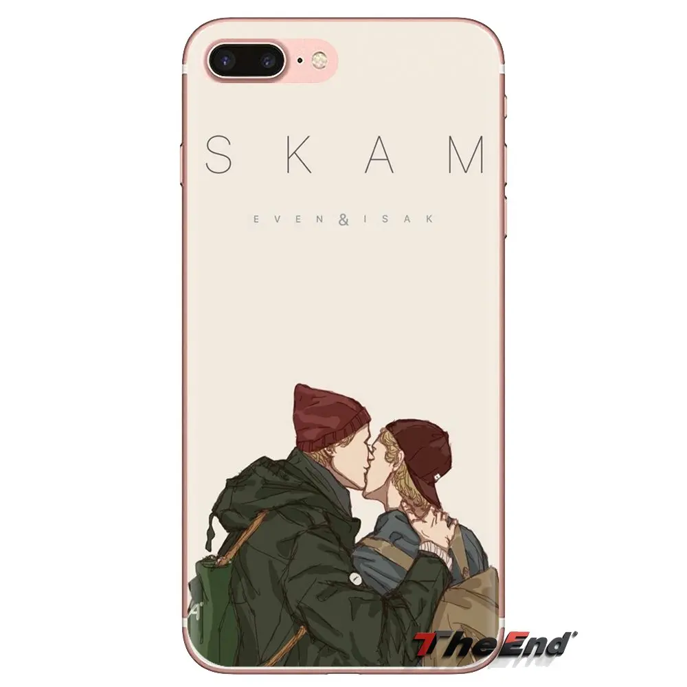 Норвежский Tv Skam Gay Fashion для Samsung Galaxy S3 S4 S5 Mini S6 S7 Edge S8 S9 S10 Plus Note 3 4 5 8 9 прозрачный чехол