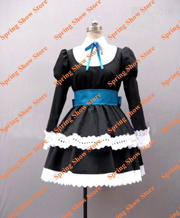 Женское платье с поясом Heroine Anarchy черные колготки карнавальный костюм|dress cosplay|cosplay