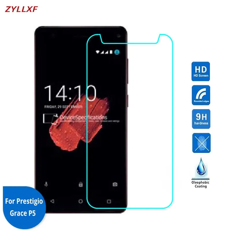 Защитная пленка для экрана из закаленного стекла Prestigio Grace P5 5 0 дюйма 9H 2.5D PSP 5515 DUO