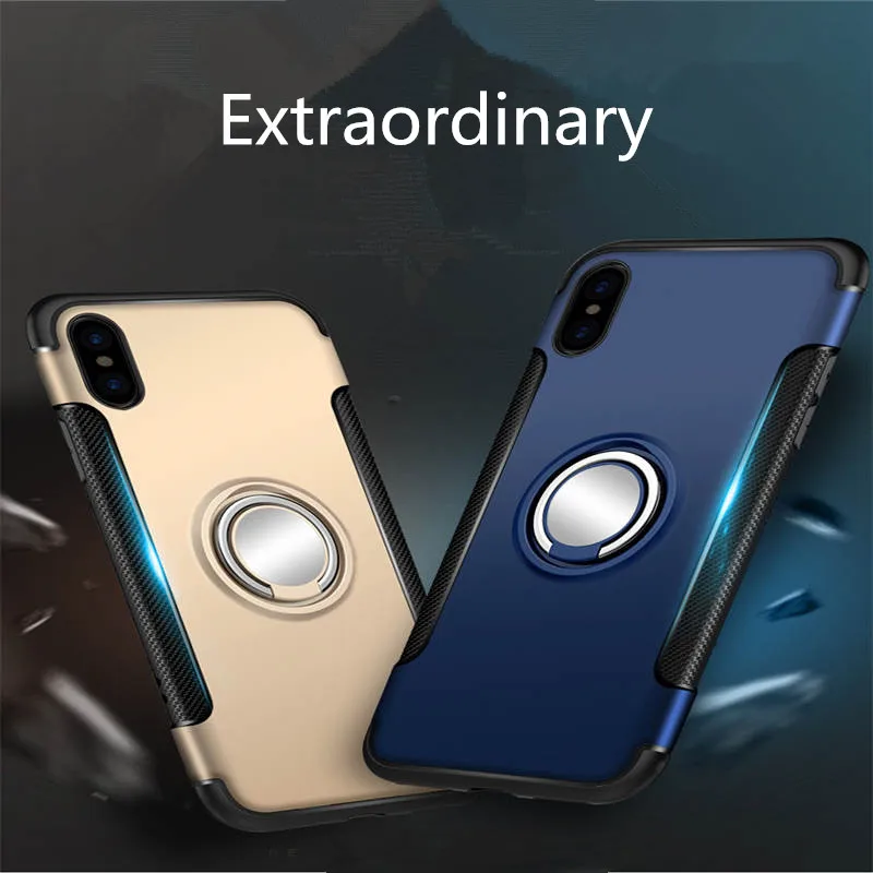 Новый бронированный чехол для телефона Iphone 66S 6P 78 78plus X силиконовый |