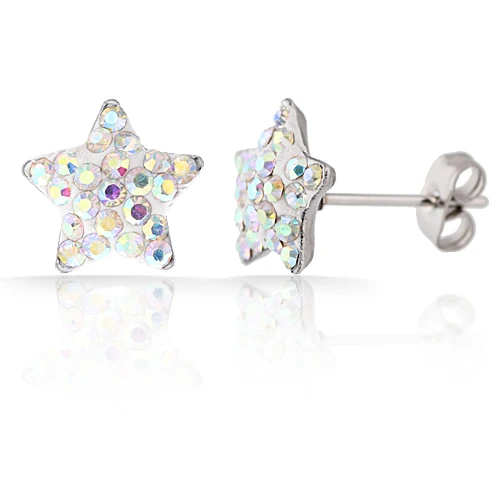 Новые модные корейские ювелирные изделия 9 цветов криатальная звезда новые милые