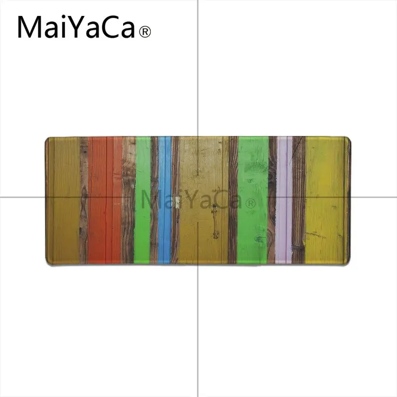 MaiYaCa в наличии Горячие красочные деревянные игровые мыши для ноутбука коврик с