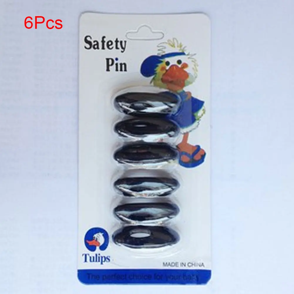 6 шт./компл. пластиковая безопасная брошка шпилька для хиджаб мусульманок