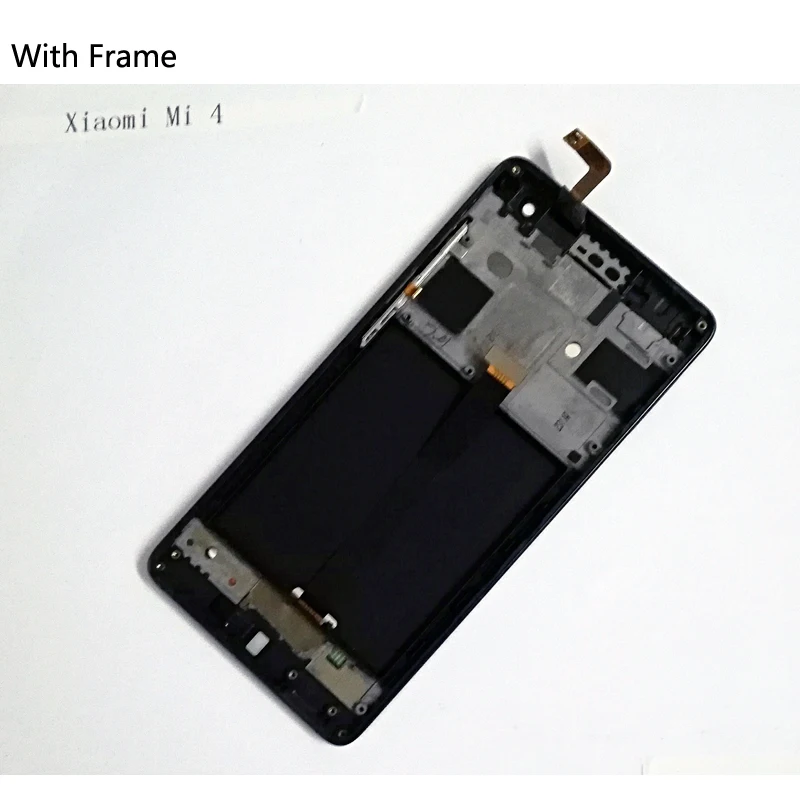 5 0 &quotОригинальный дисплей для XIAOMI Mi4 ЖК сенсорный экран с рамкой Xiaomi ЖК-дисплей Mi 4