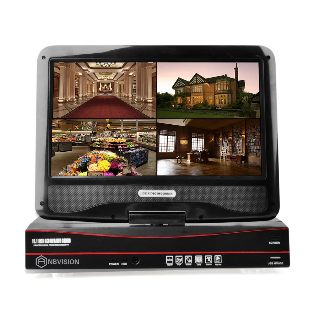 Anbvision 720 p Беспроводной Wi-Fi 4 шт. IP CCTV камера Камера Системы комплект